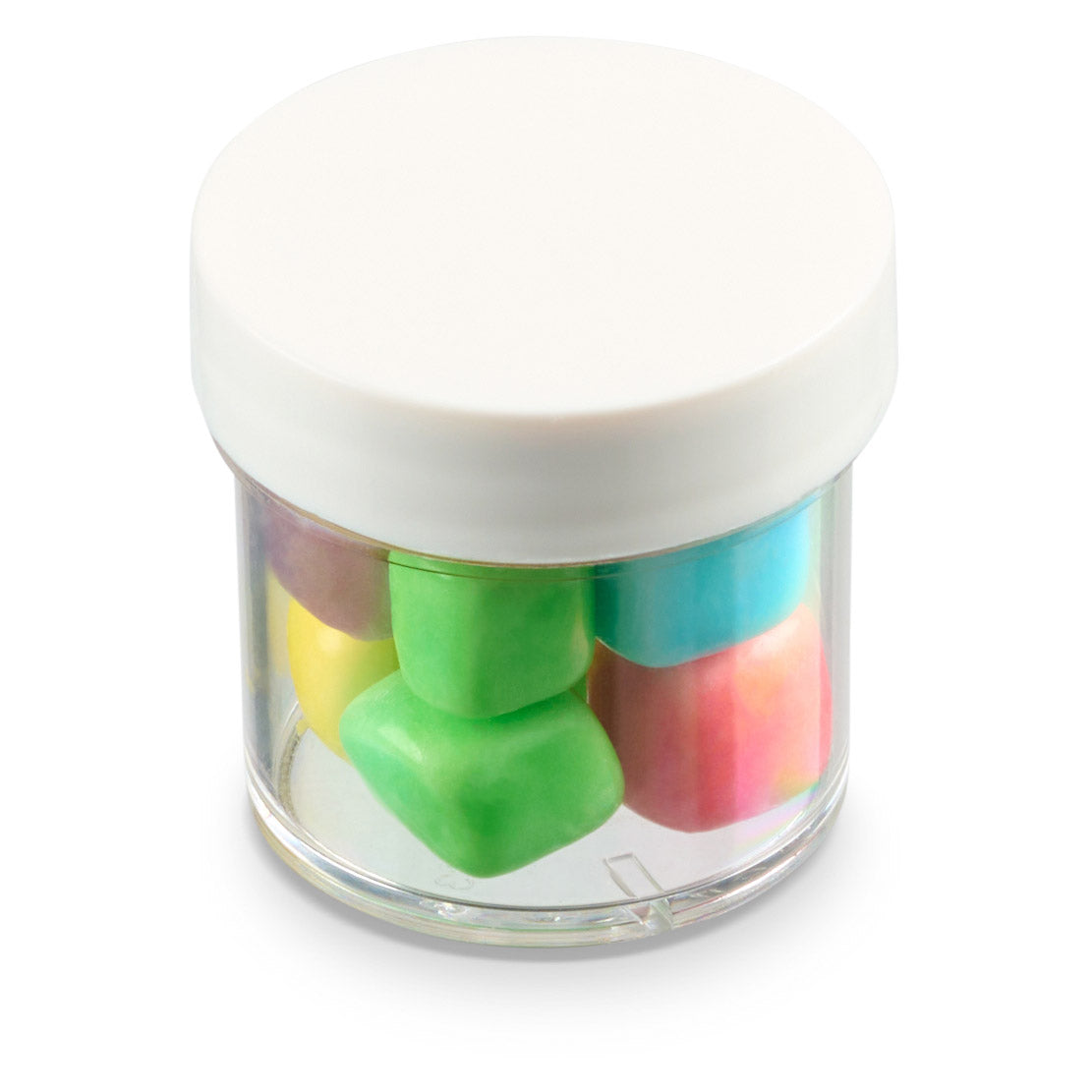 1 oz Jar of Mini Candy Covered Marshmallows