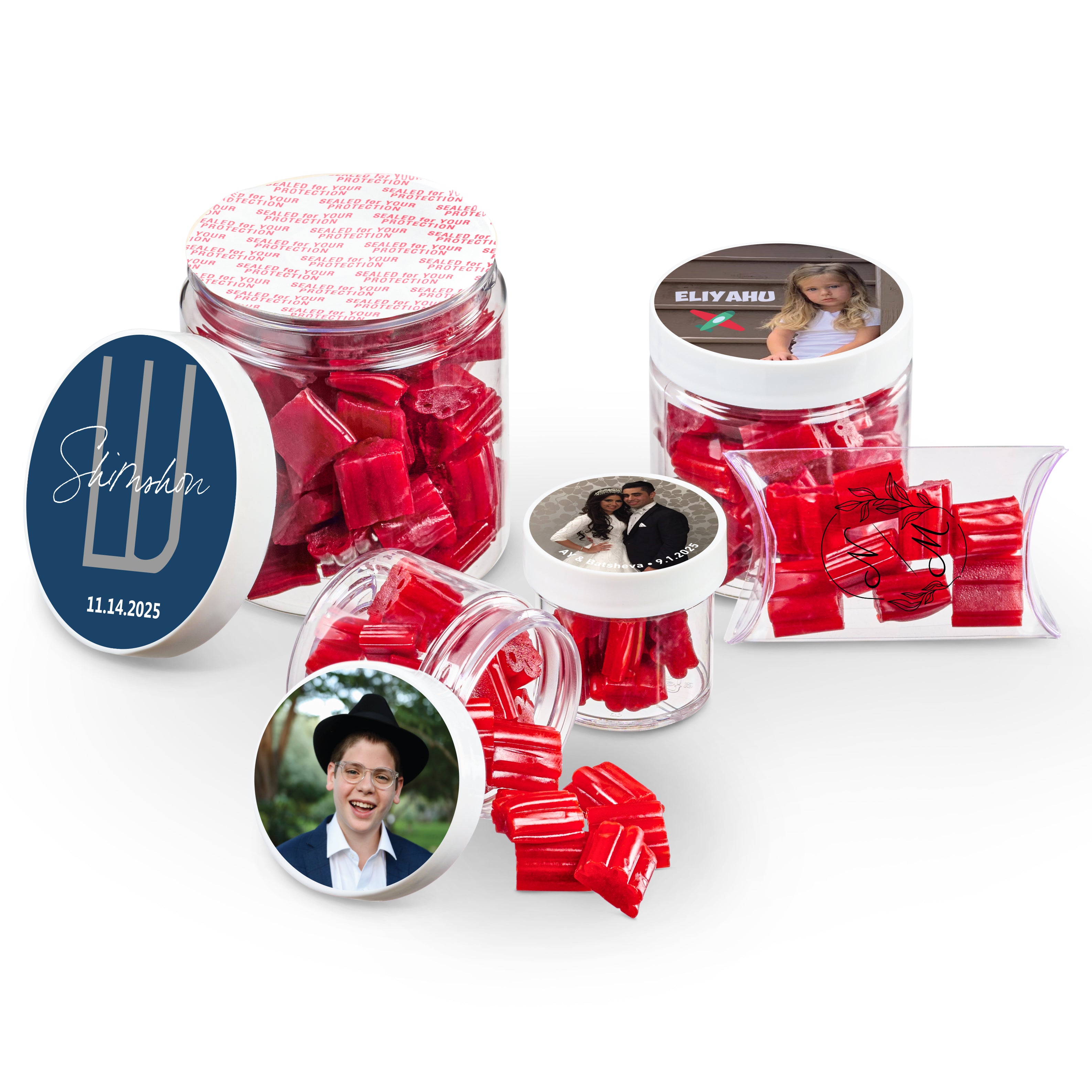 3" Pillow Box of Atomic Candy