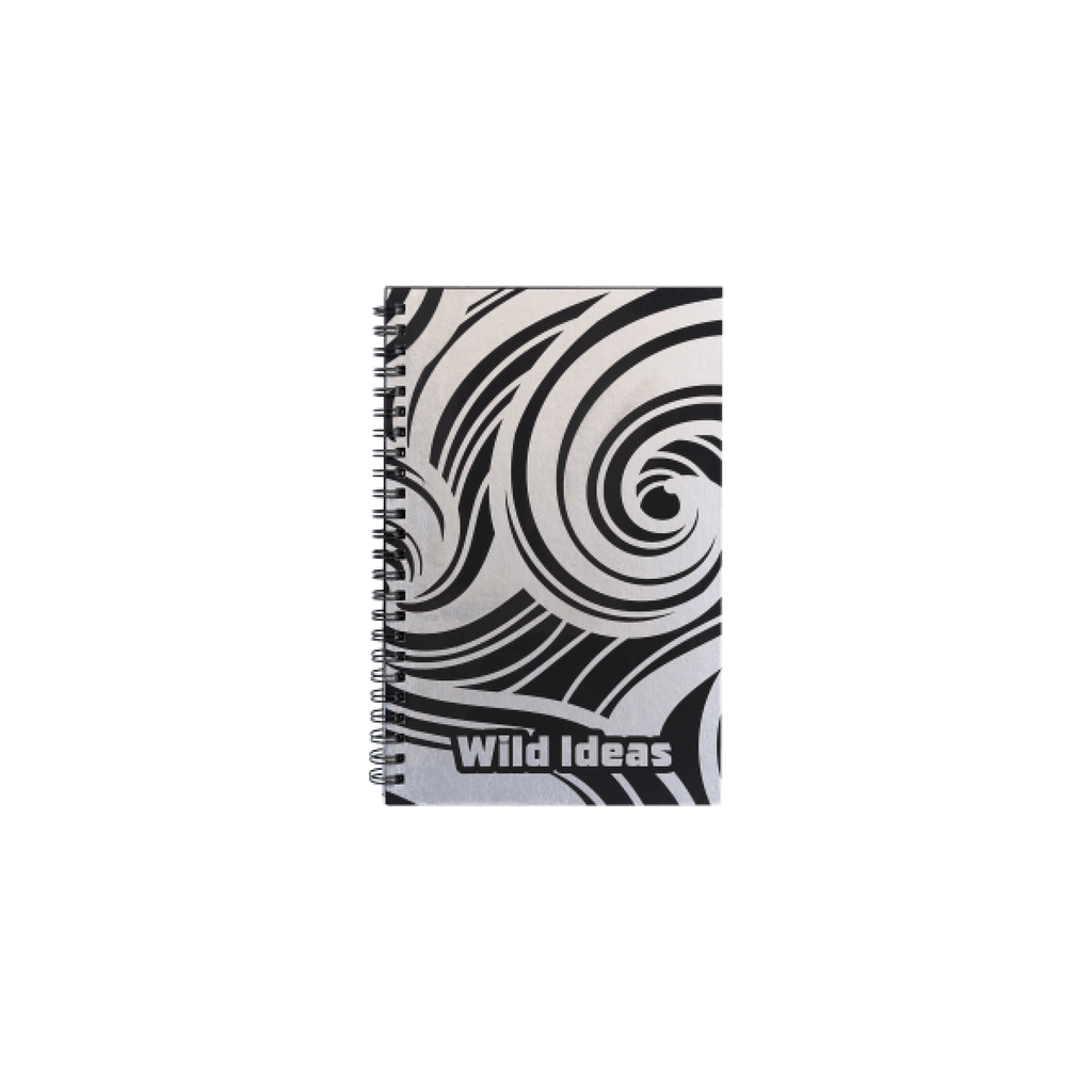 5.5X8.5" Lazerburst Spiral Notebook