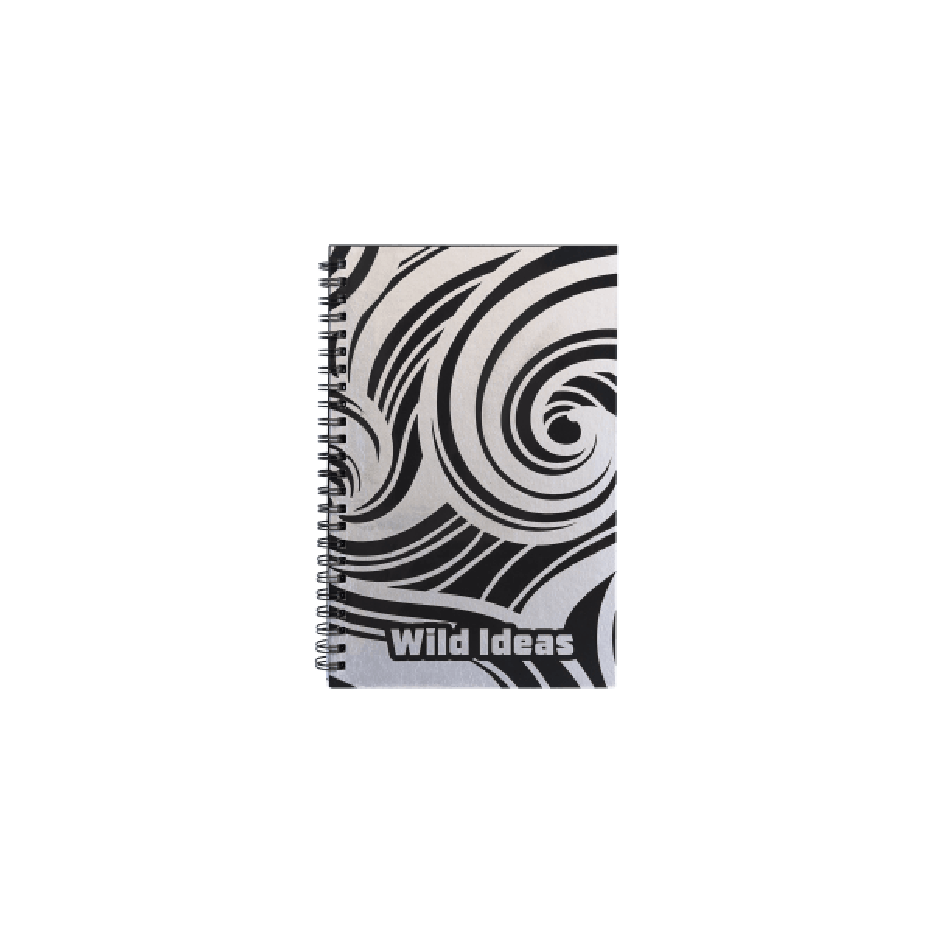 5.5X8.5" Lazerburst Spiral Notebook