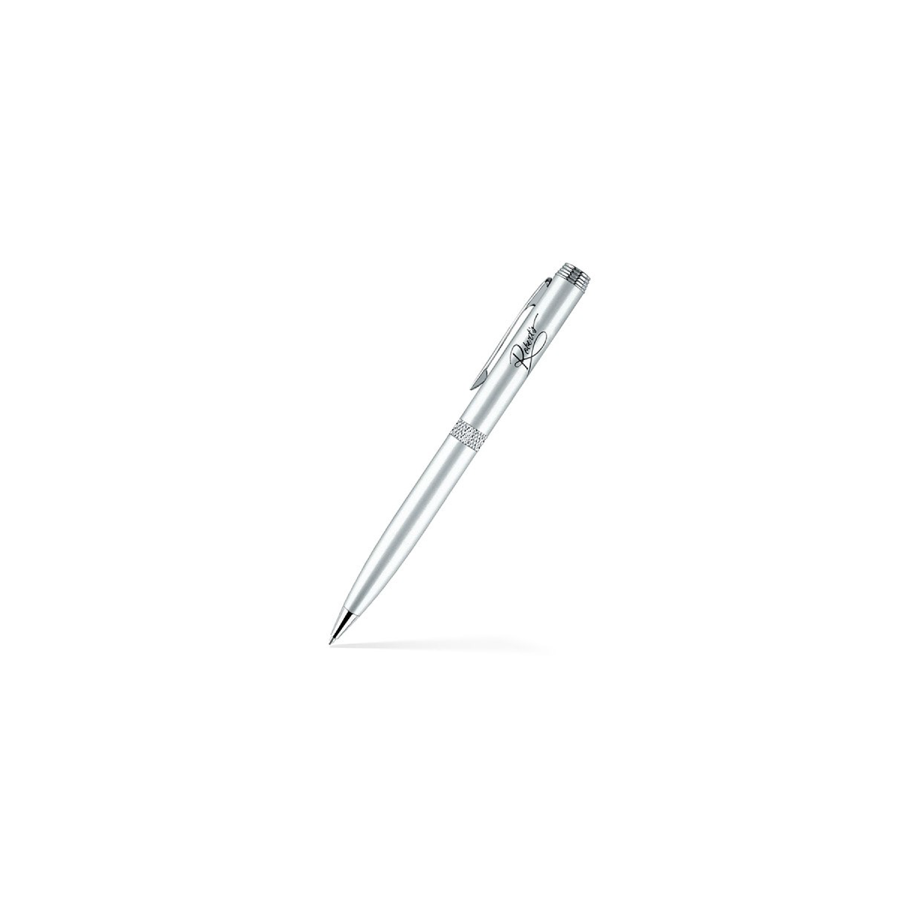 Aluminum Diamond Rollerball Twist Metal Pen