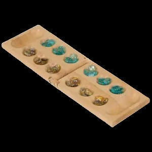 Wood Mancala Game Gift Set