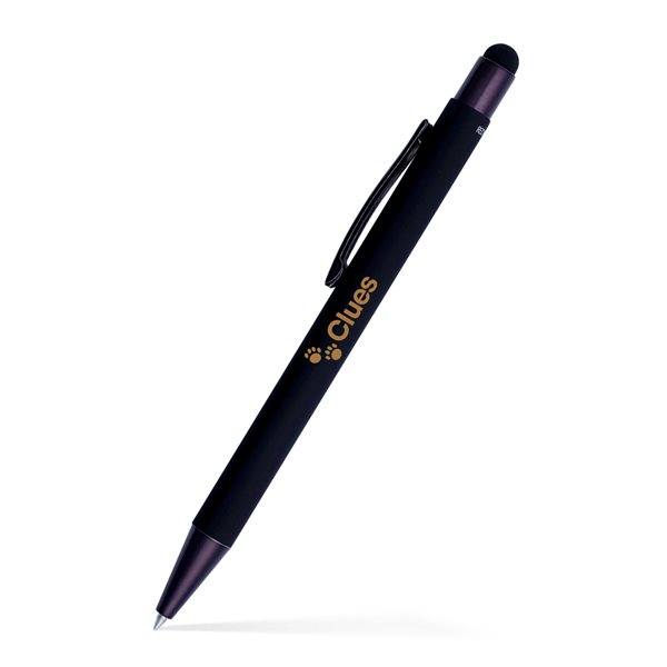 Fleetwood Stylus Satin Soft Touch Gel Click Pen