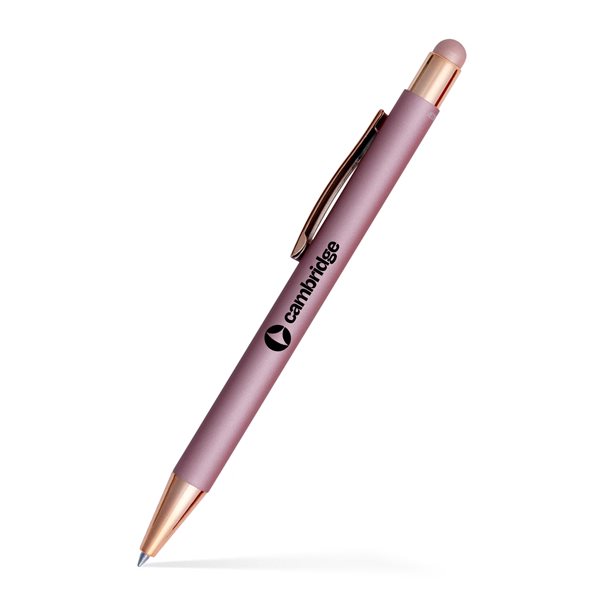Fleetwood Stylus Satin Soft Touch Gel Click Pen