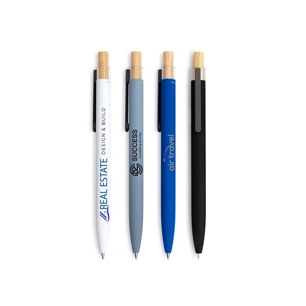 Bali Satin Soft Touch Gel Click Pen