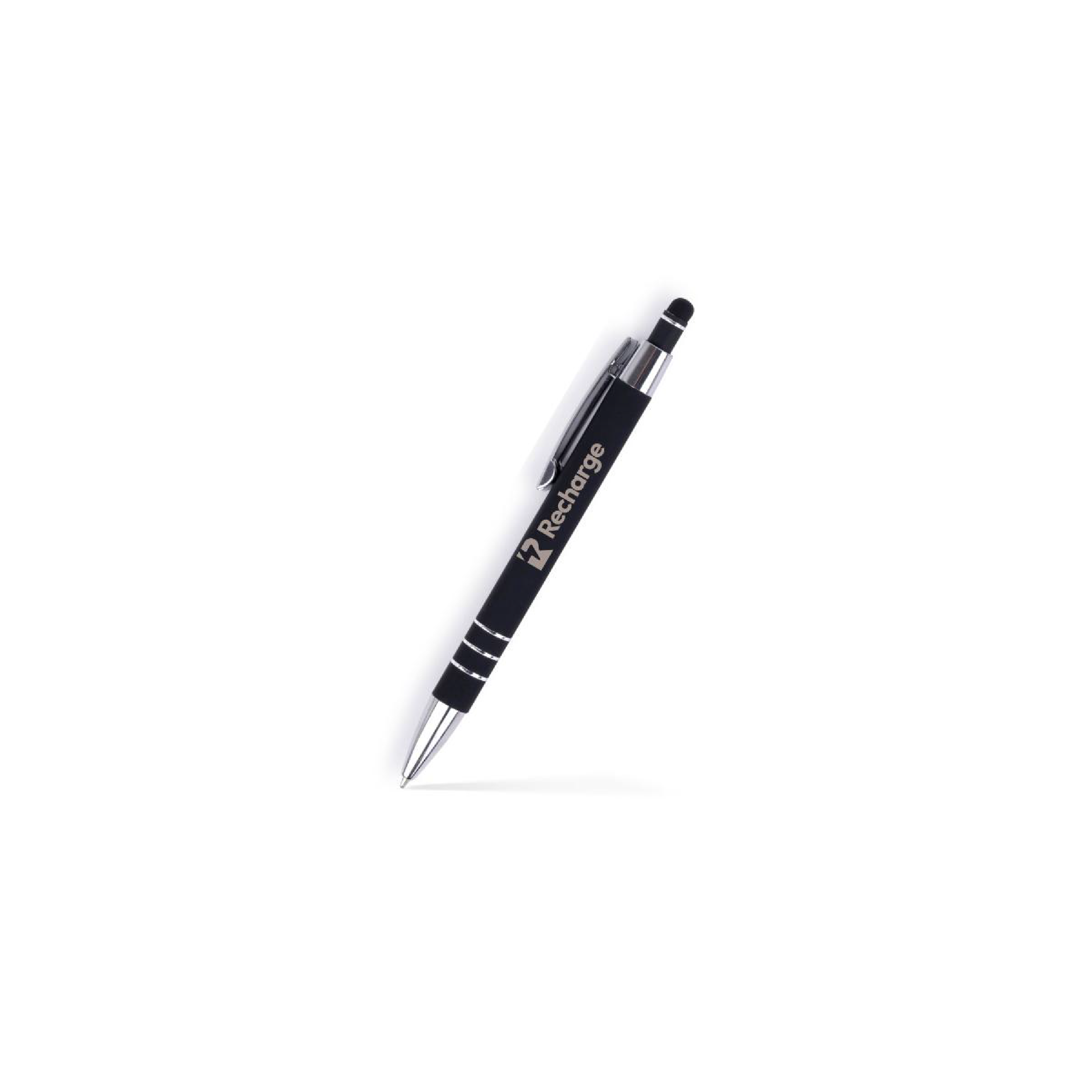 Stylus Satin Soft Touch Click Metal Pen
