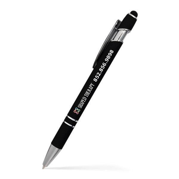 Alexandria Stylus Satin Touch Click Metal Pen