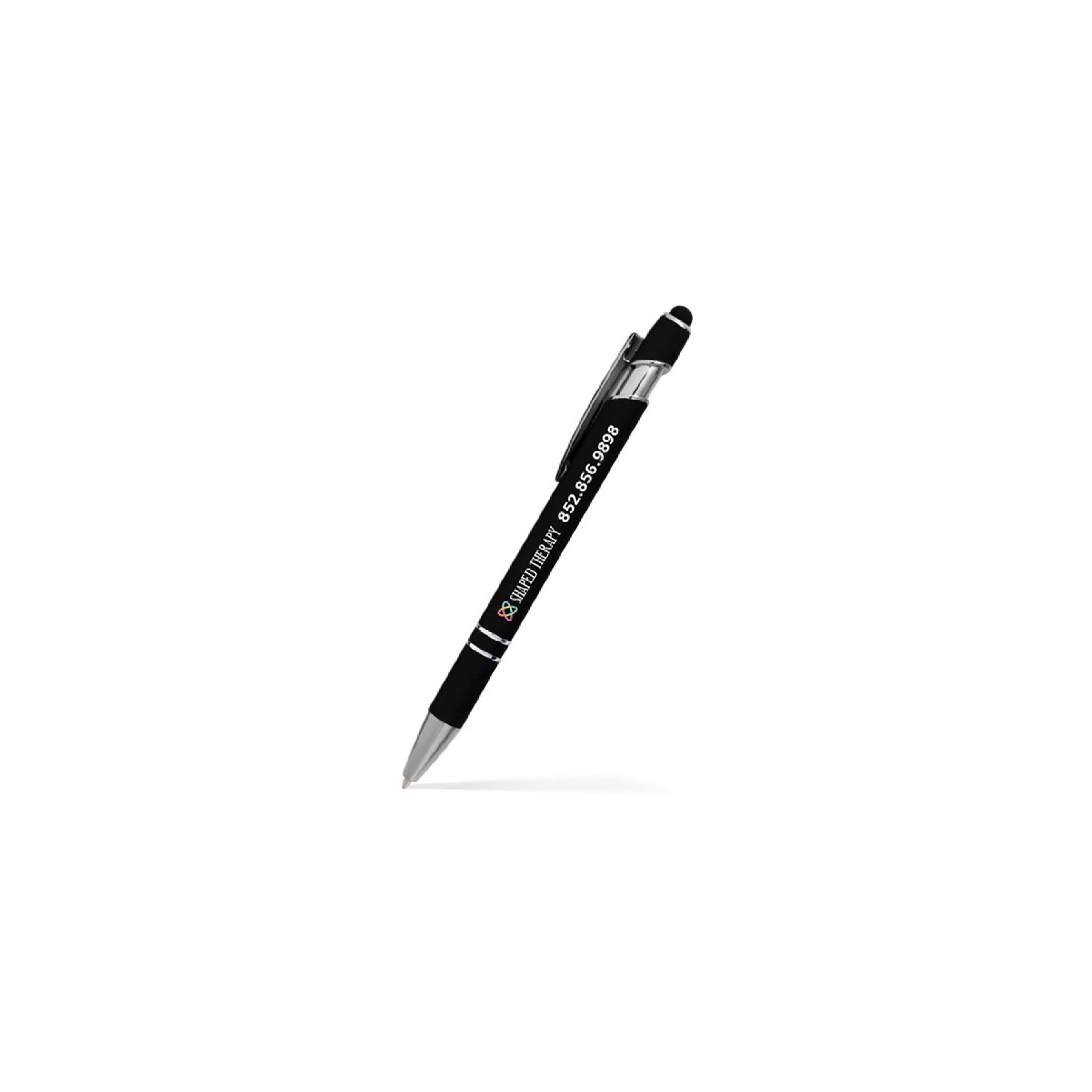 Stylus Satin Soft Touch Click Metal Pen