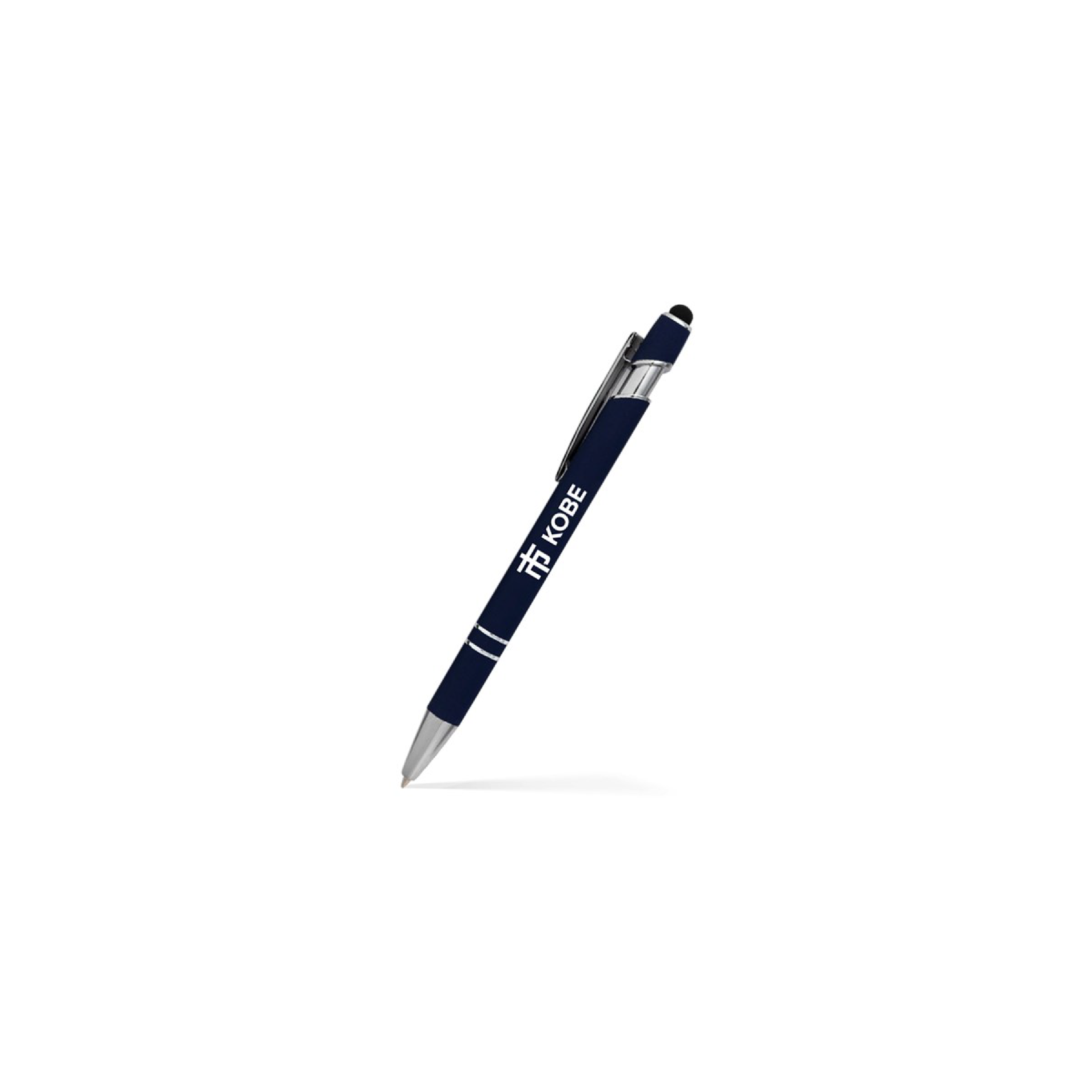Stylus Satin Soft Touch Click Metal Pen