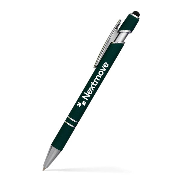 Alexandria Stylus Satin Touch Click Metal Pen