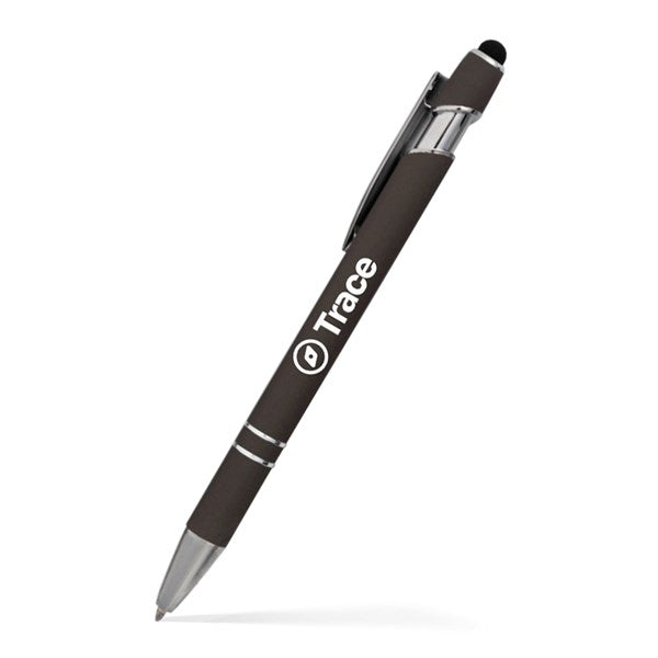 Alexandria Stylus Satin Touch Click Metal Pen