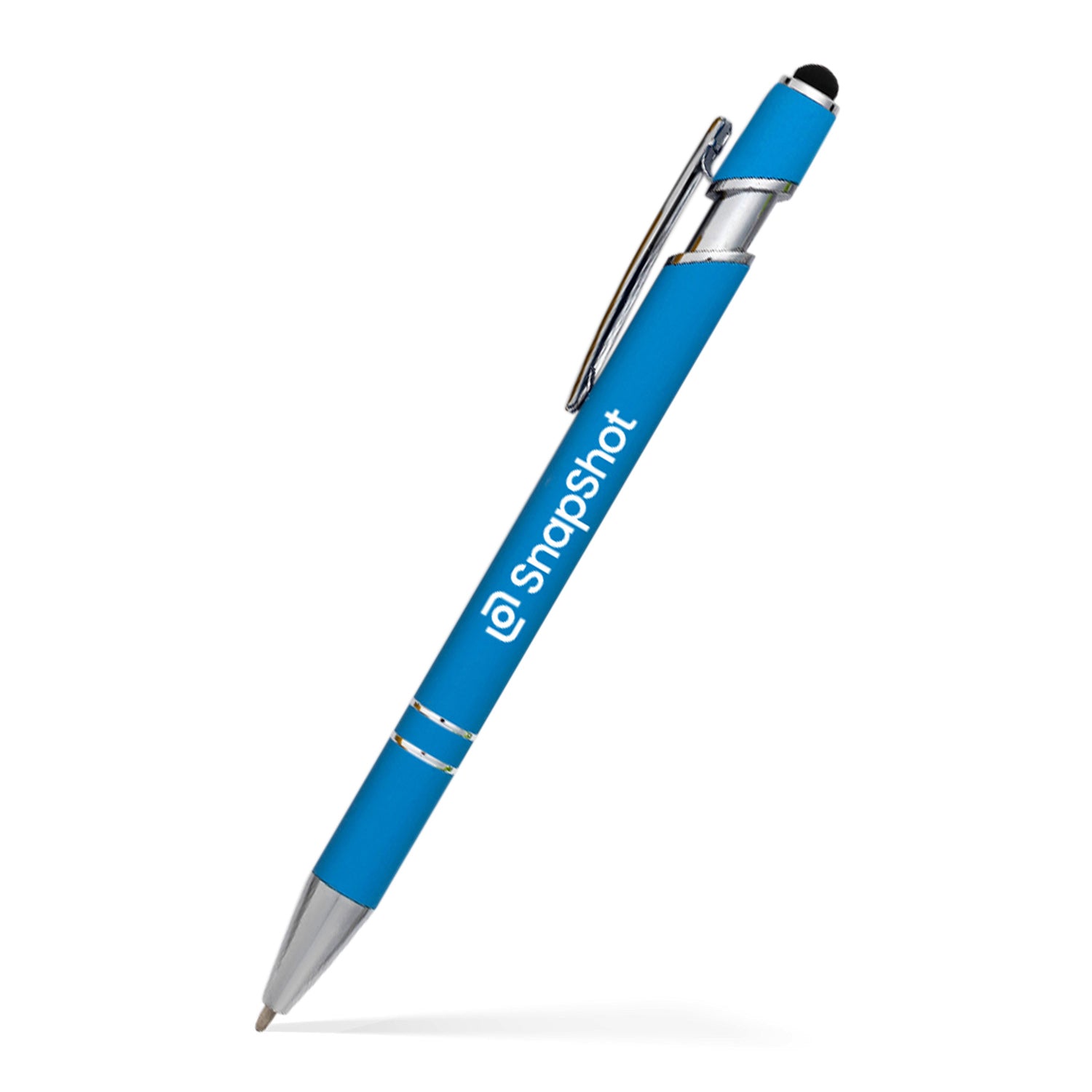 Stylus Satin Soft Touch Click Metal Pen