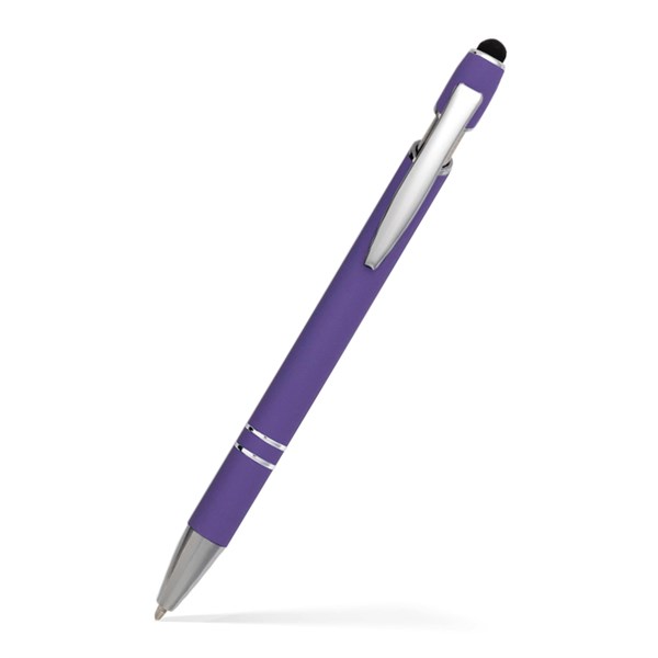 Alexandria Stylus Satin Touch Click Metal Pen