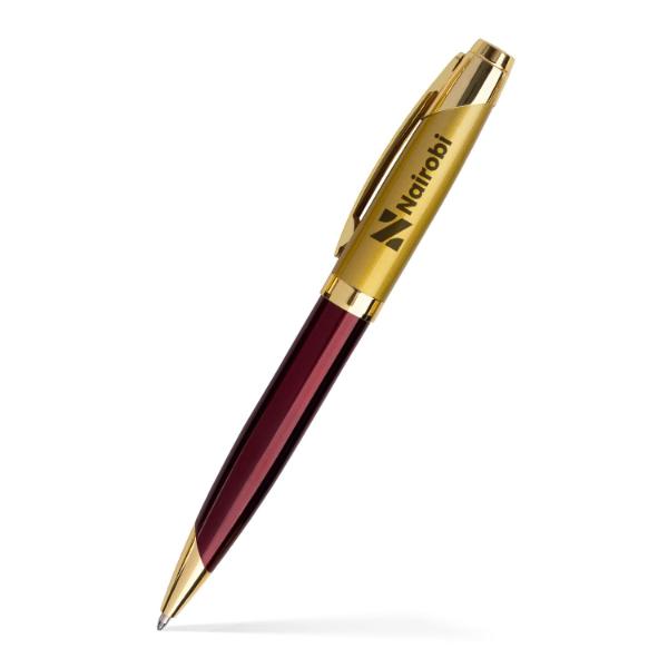 Veronica Heavyweight Twist Metal Pen