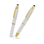 Flashight and Stylus Metal Pen