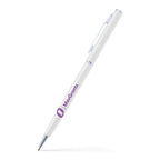 Slim Twist Metal Pen (Silver)