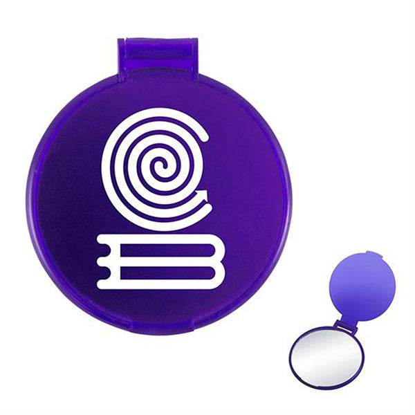 Round Folding Compact Mirror
