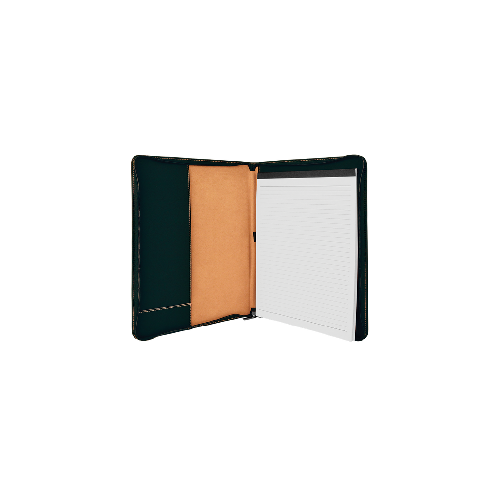 Laserable Leatherette Portfolio with Notepad