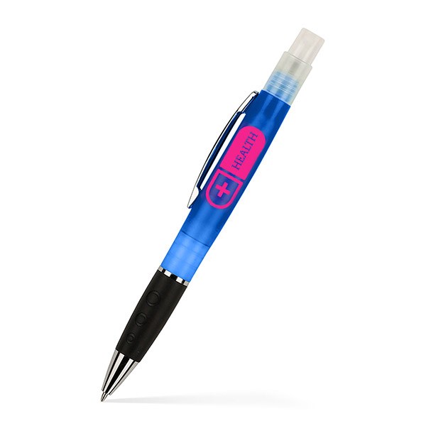 Frosted 2-in-1 Sanitizer & Pen Combo