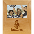 Genuine Alder 4"x 6" Picture Frame with 4 1/2" x 8" Engraving Area