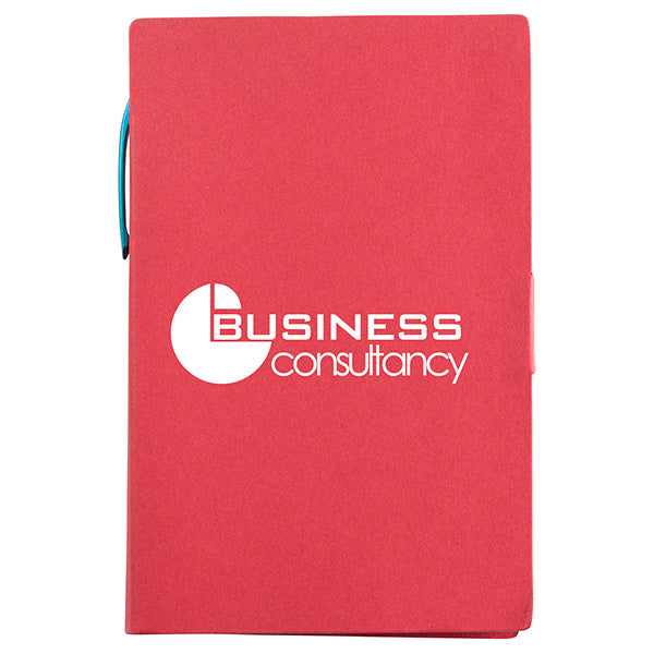 Write-Mate 4 x 6 Cardboard Memo Book with Pen