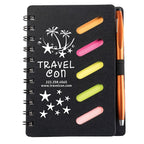 Scribbly Unlined Spiral Journal