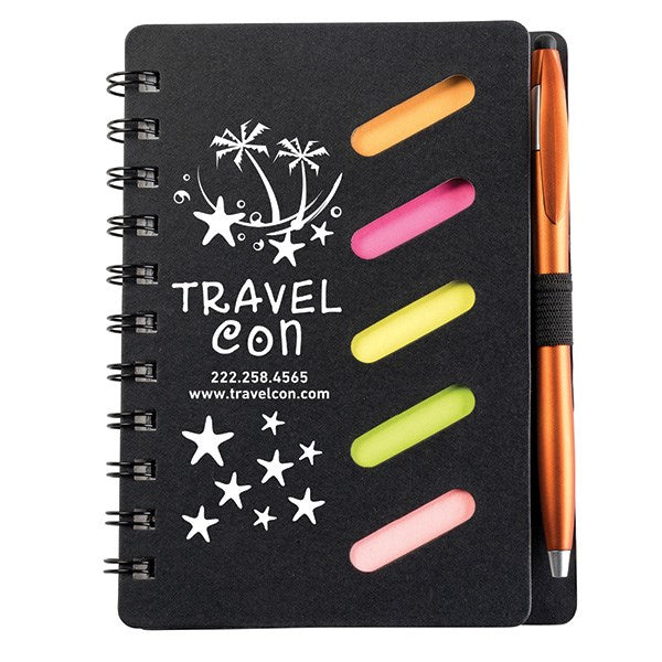 Scribbly Unlined Spiral Journal