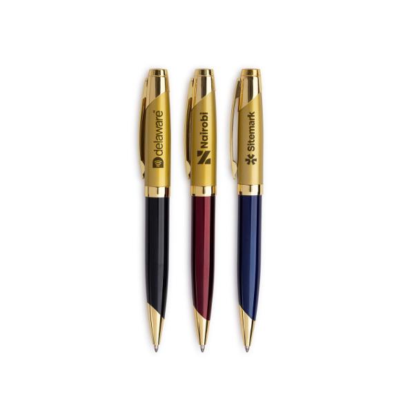Veronica Heavyweight Twist Metal Pen