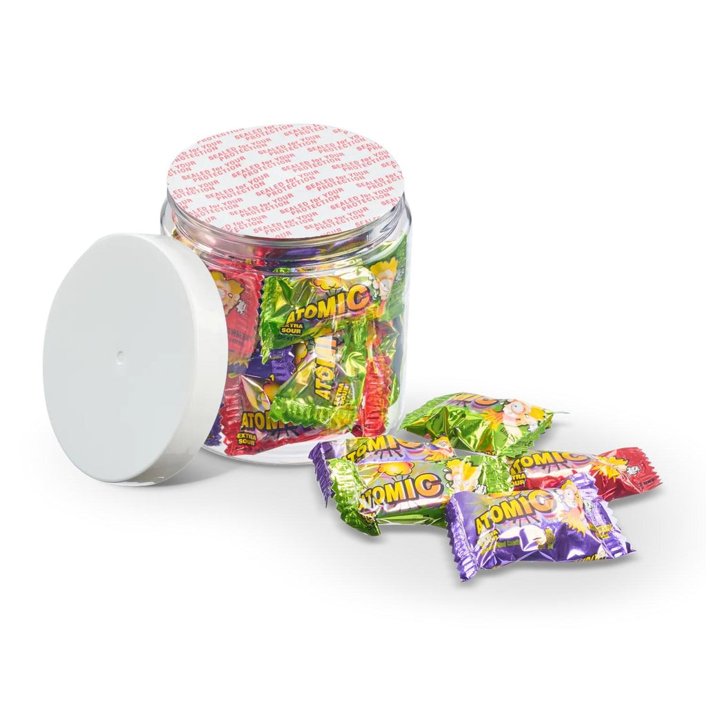 CUSTOM CANDY JAR! 8oz Customized Candy Jar- Upload Your Design & Pick Your Candy!
