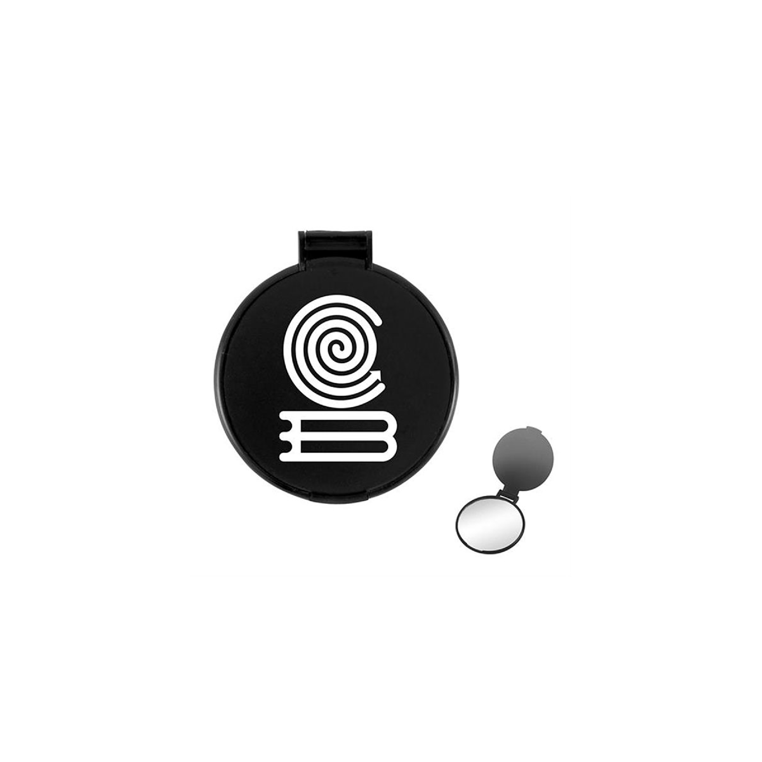 CUSTOM Magic Round Folding Compact Mirror