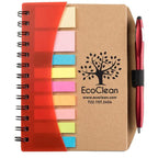 Inkspire 6.1 x 7 Cardboard Spiral Journal with Pen
