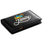 Leatherette Flip-Top Calendar Box with Sticky
