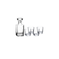 Polar Camel 750 mL Square Glass Decanter Set