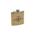 6 oz. Leatherette Stainless Steel Flask