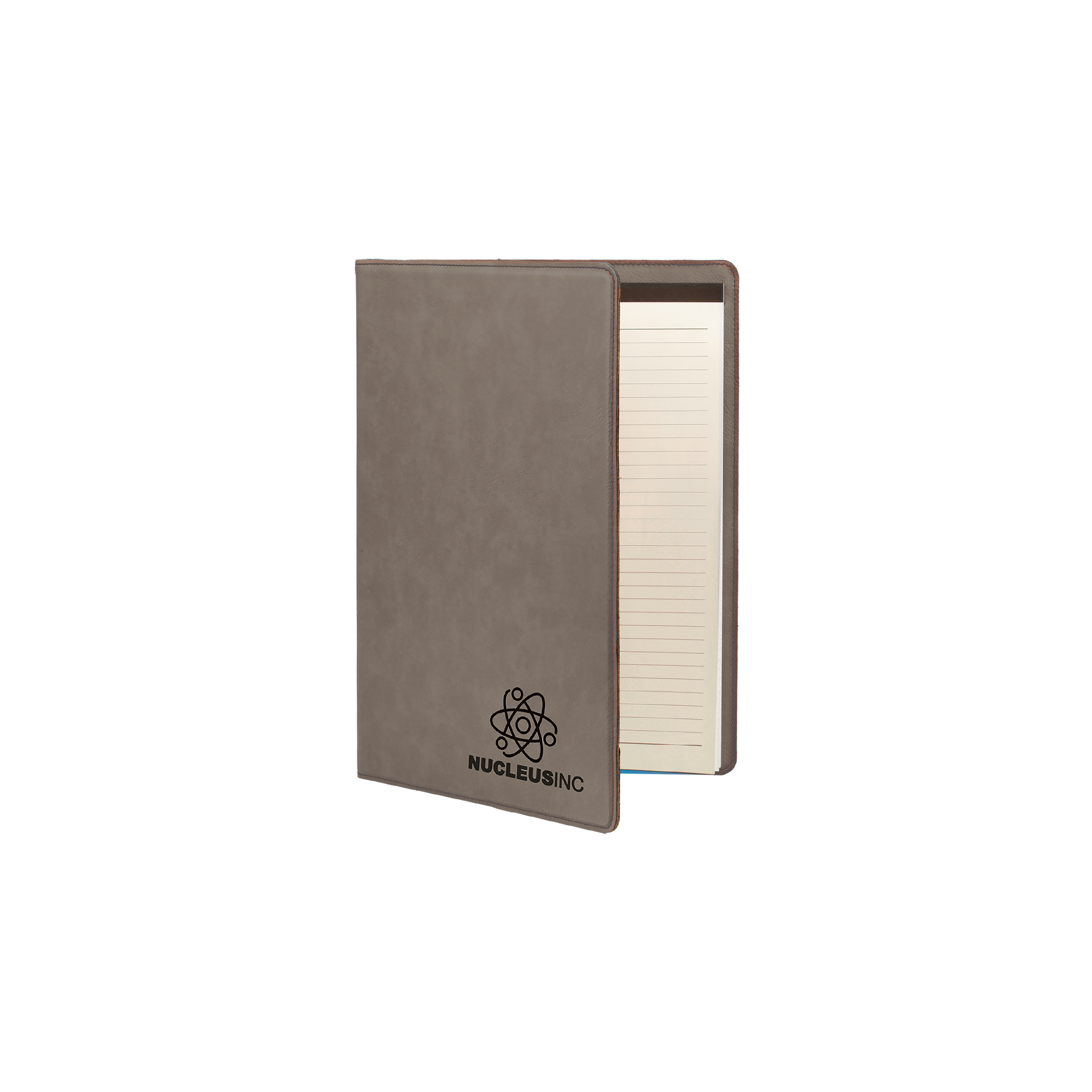 Laserable Leatherette Portfolio with Notepad