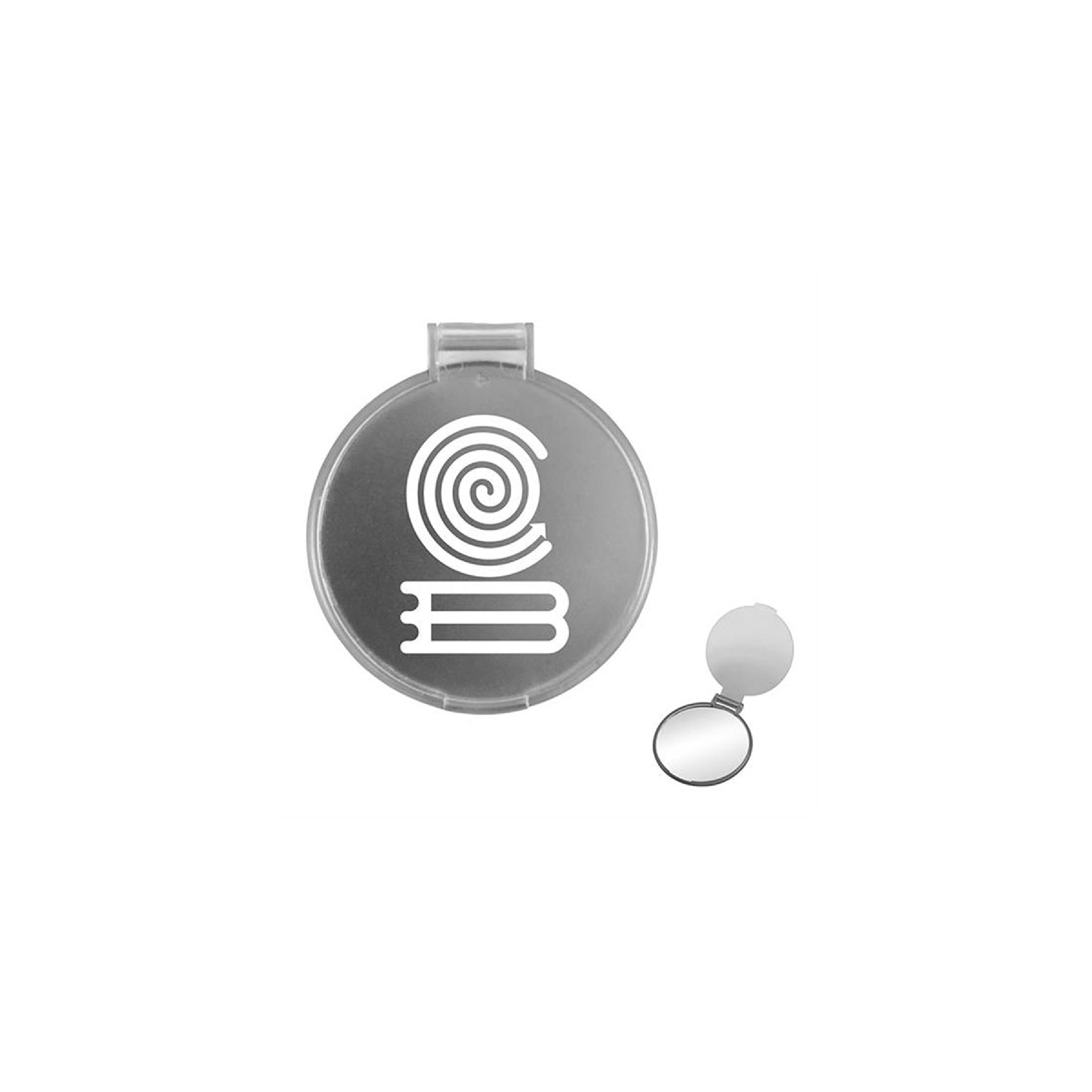 CUSTOM Magic Round Folding Compact Mirror