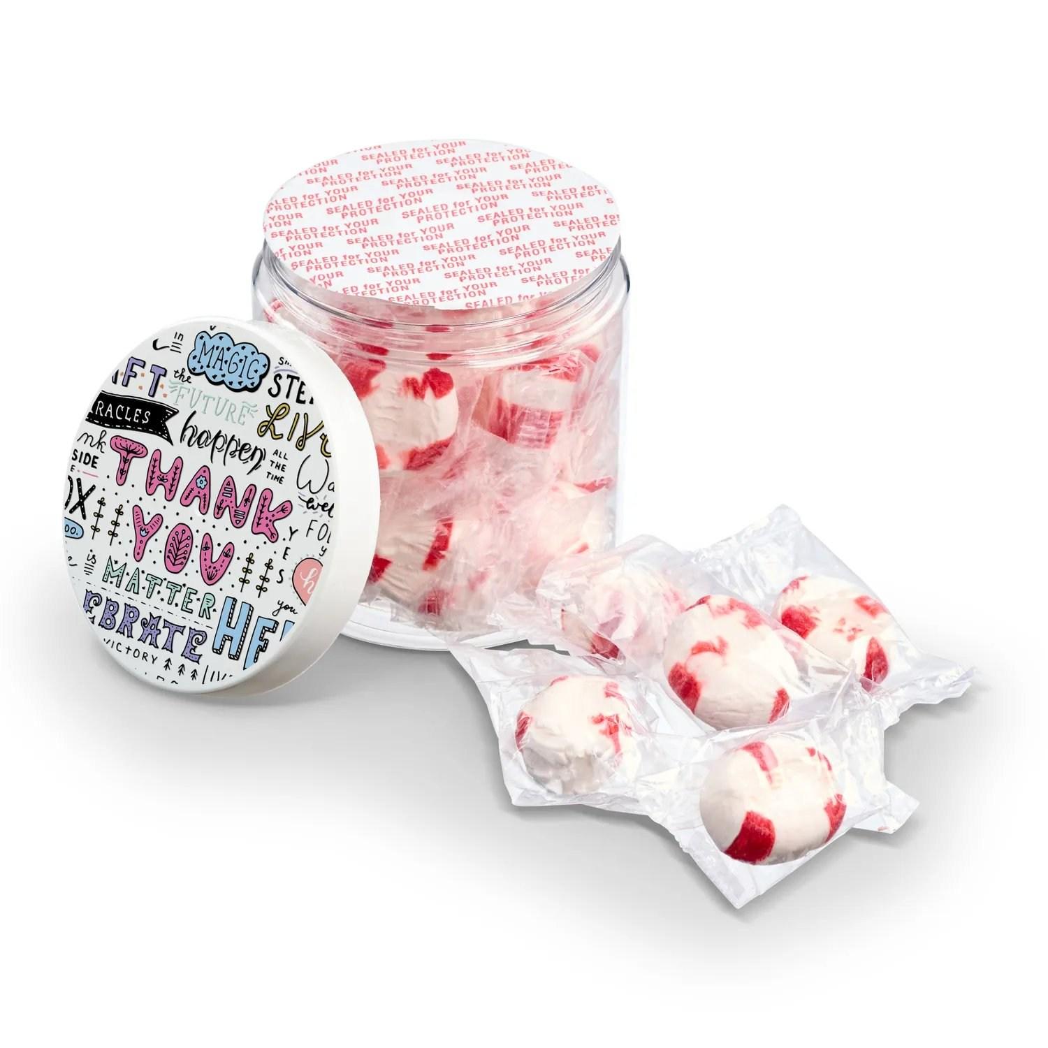 CUSTOM CANDY JAR! 8oz Customized Candy Jar- Upload Your Design & Pick Your Candy!