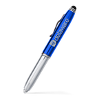 Flashlight and Stylus Metal Pen
