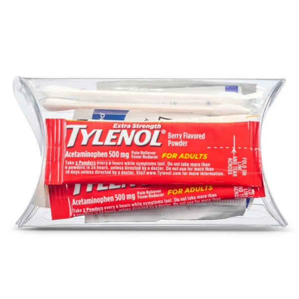 4" Pillow Box FIRST AID Packet