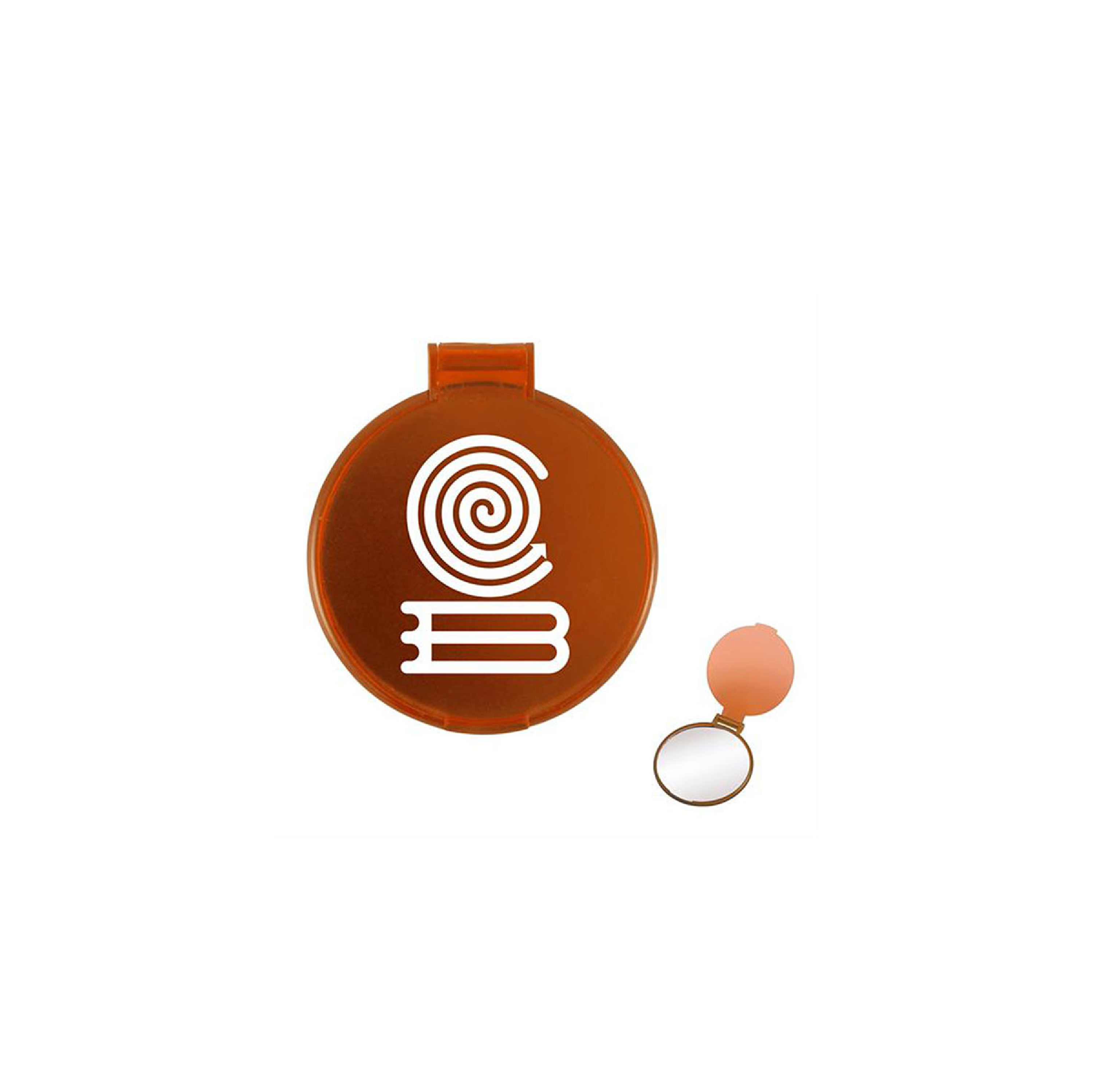 CUSTOM Magic Round Folding Compact Mirror