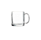 Polar Camel 12 1/4 oz. Clear Coffee Mug