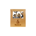Genuine Alder 4"x 6" Picture Frame with 4 1/2" x 8" Engraving Area